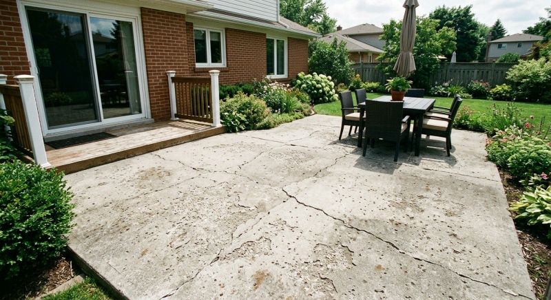 Patio Resurfacing in West Des Moines, IA