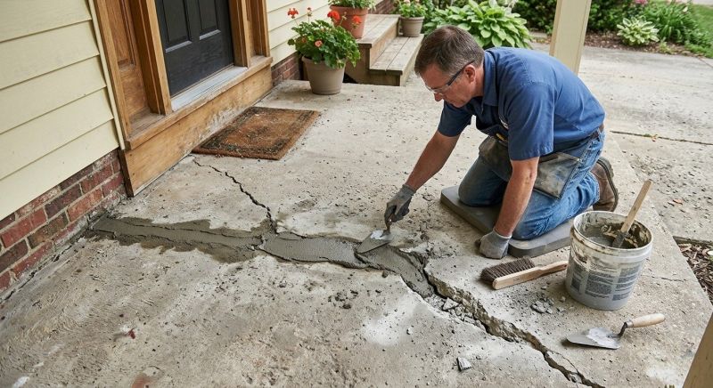 Chipped Concrete Repair in Corpus Christi, TX