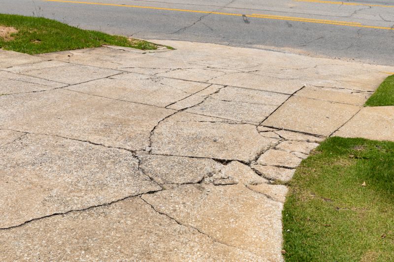 Concrete Driveway Crack Repair in Corpus Christi, TX
